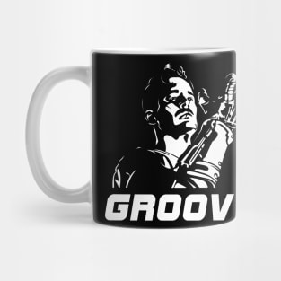 Army Of Darkness Groovy Ash Williams Bruce Campbell Mug